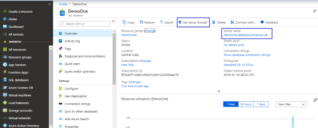 How To Create SQL Database In Azure And Connect With SQL Server Management Studio